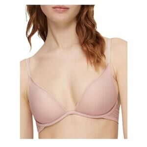 Brand New Calvin Klein Women's Size 32B Blush Pink Lightweight Shaping Bra
